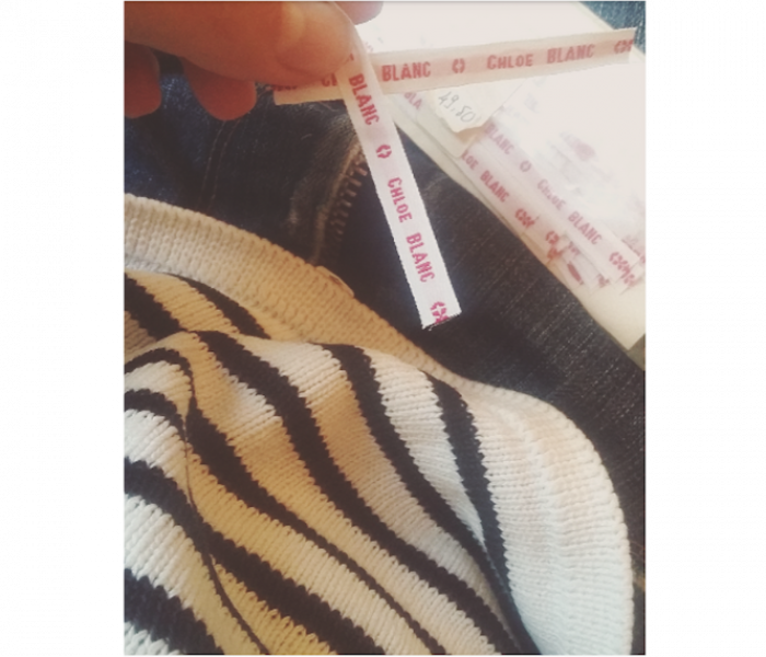 ETIQUETTES de l'écrivaine Chloé Blanc